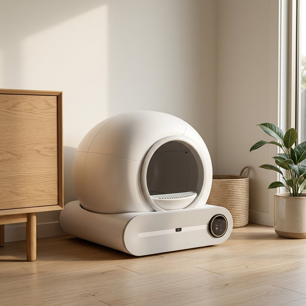 PetNex Automatic Smart Self-Cleaning Cat Litter Box in a modern Australian home