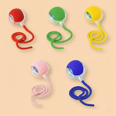 PetNex Smart Interactive Pet Toy for Cats & Dogs | Auto-Rolling Ball with Tail