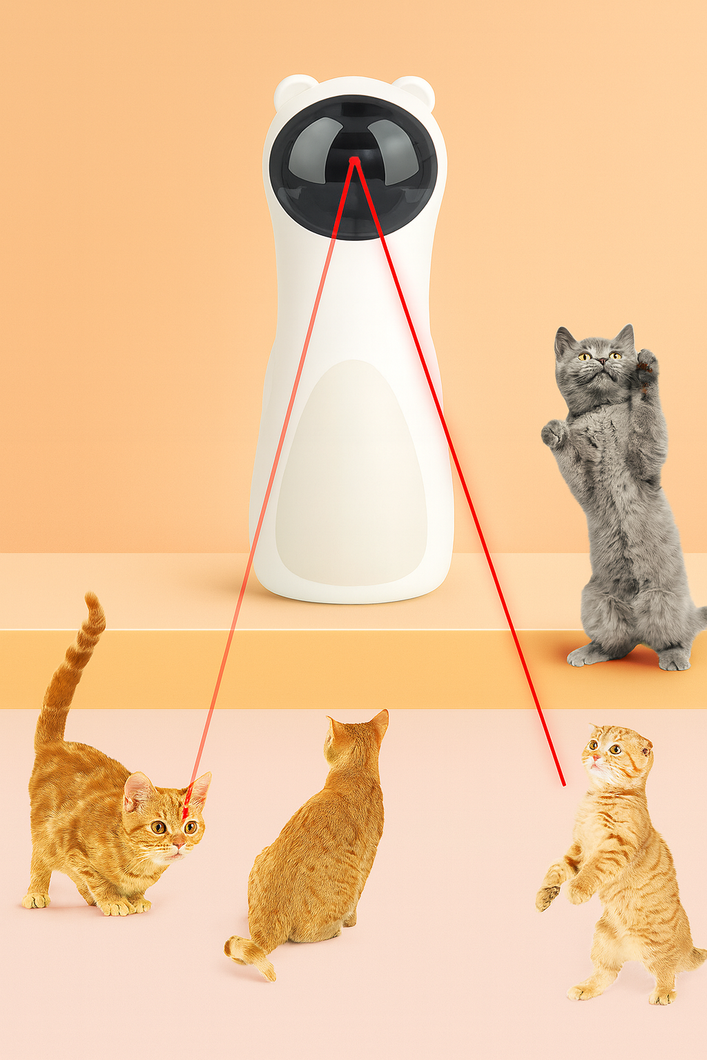 Automatic Laser Cat Toy – Smart Interactive showcase 4
