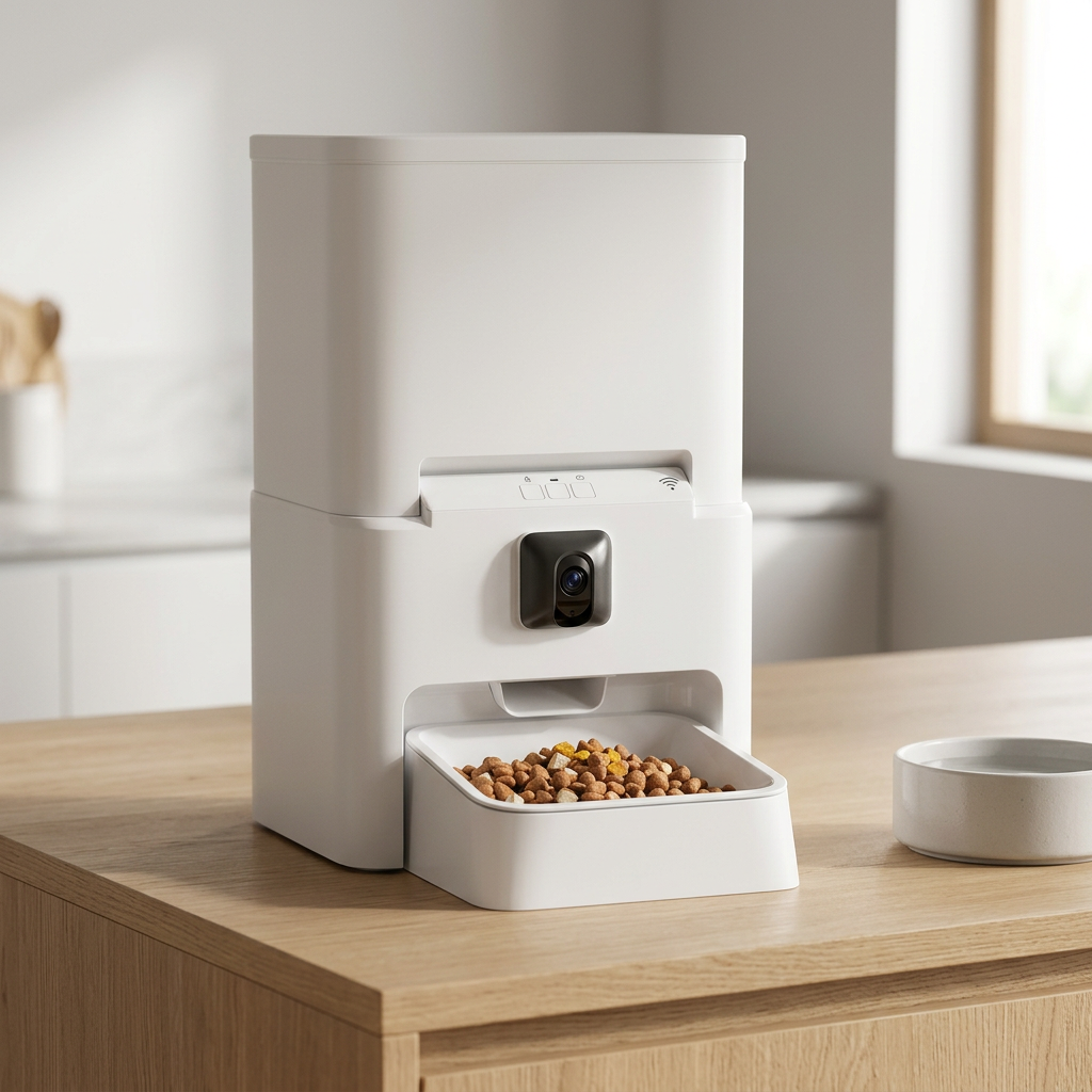PetNex 6L smart feeder with dual-band WiFi support — stable 2.4GHz and 5GHz connectivity for faster and more reliable remote control | petnex.com.au