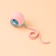 pink color - PetNex Smart Interactive Auto-Rolling Pet Toy Ball with Tail for Cats and Small Dogs