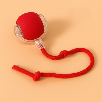 PetNex Smart Interactive Pet Toy for Cats & Dogs | Auto-Rolling Ball with Tail